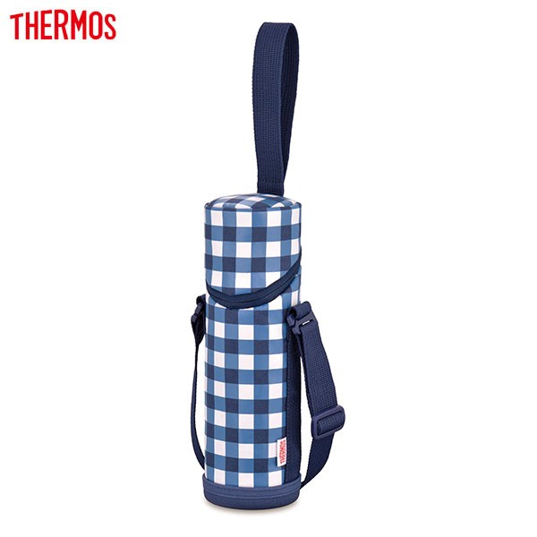 サーモス （THERMOS） マイボトルポーチ ネイビーチェック APG-500