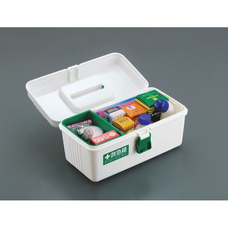  immovable technical research institute F2485 first-aid kit *S W white medicine inserting medicine box .. medicine storage first-aid supplies 4962191485409