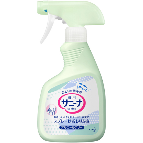 Kao サニーナ 薬用スプレー状 おしりふき 業務用 400ml × 12個の商品画像