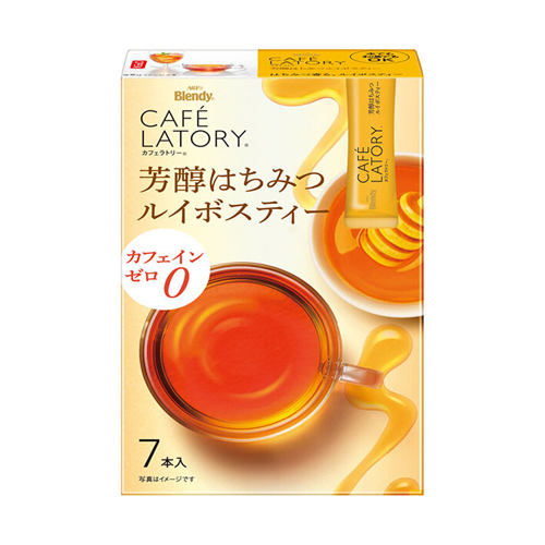 味の素AGF ブレンディ カフェラトリー スティック 芳醇はちみつルイボスティー 7本 ×24セットの商品画像