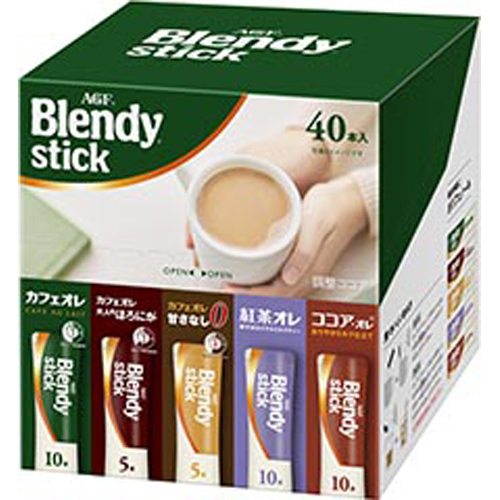 AGF ブレンディスティック アソート 40本×1箱 Blendy ブレンディ