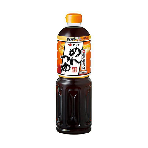 ヤマキ ヤマキ めんつゆ 1000ml×12個 めんつゆ、そばつゆの商品画像