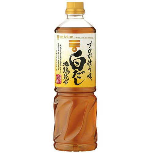 ミツカン ミツカン プロが使う味 白だし 1L×12個 めんつゆ、そばつゆの商品画像