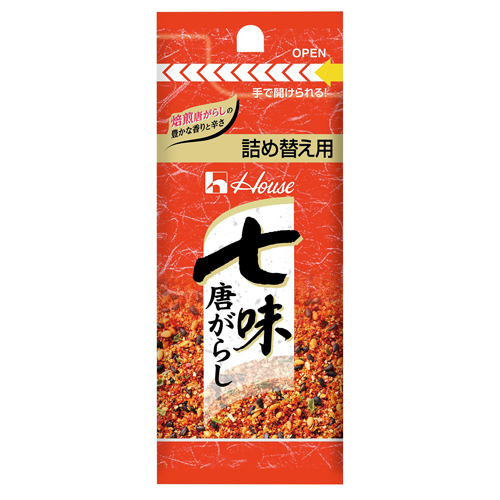 ハウス食品 七味唐がらし 袋入り 12g×120袋の商品画像