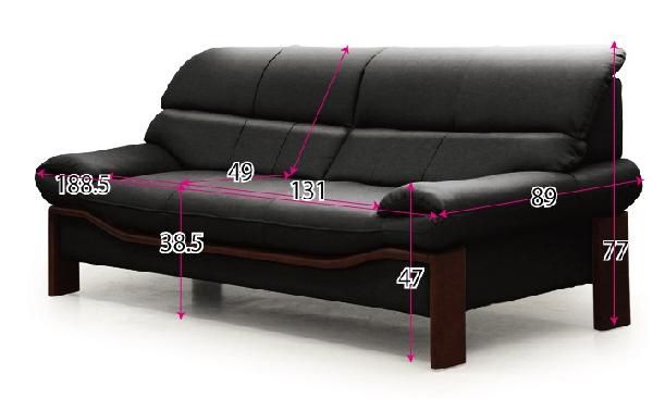  juridical person addressed to free shipping sofa set book@ cow leather trim + pocket coil 1 seater . sofa 3 seater . sofa original leather reception sofa pocket coil spring tree decoration frame black black 