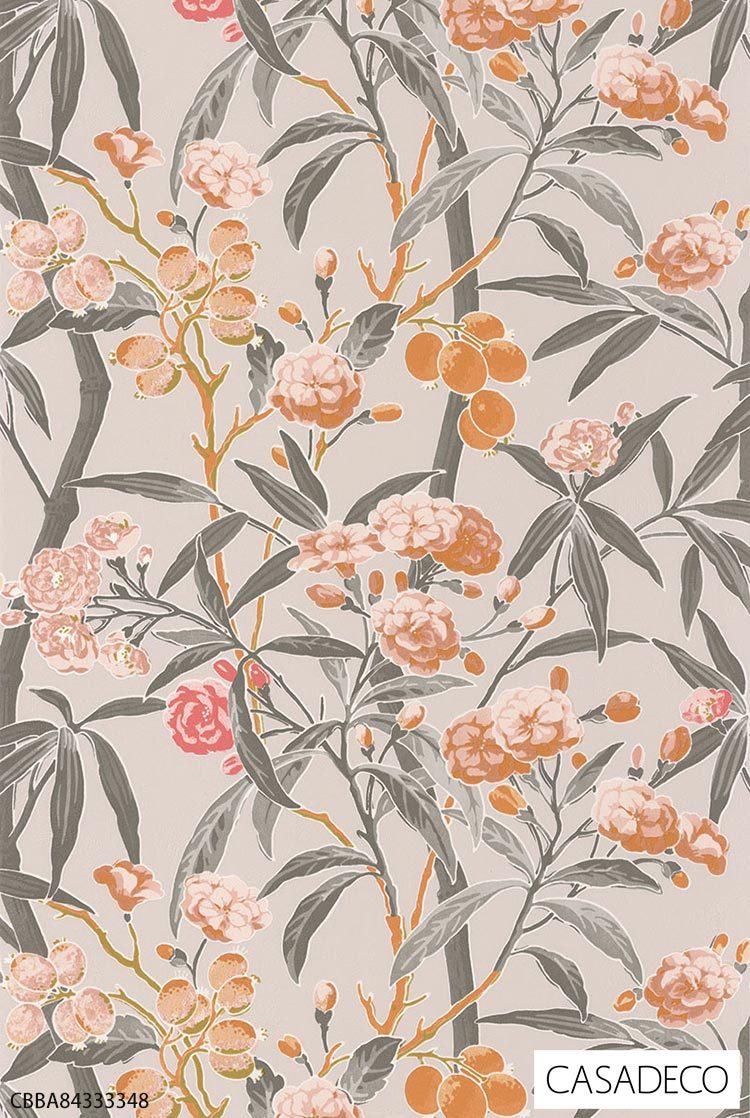 TECIDO（テシード） 輸入壁紙 クロス フランス製 葉 木 花 植物