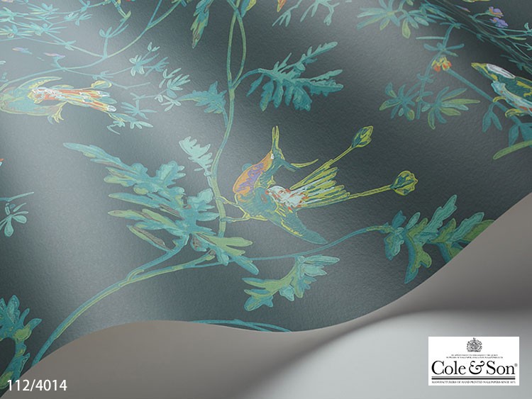 TECIDO 輸入壁紙 クロス テシード イギリス製 植物 鳥