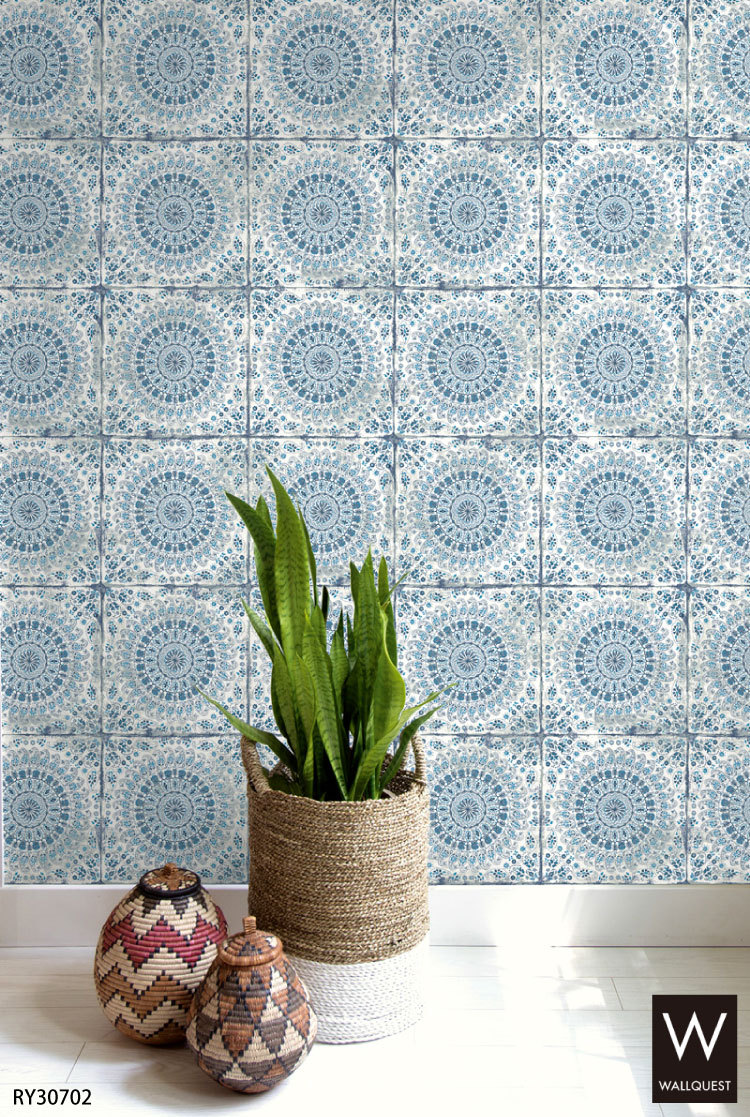 TECIDO（テシード） 輸入壁紙 クロス アメリカ製 タイル モロッコ柄