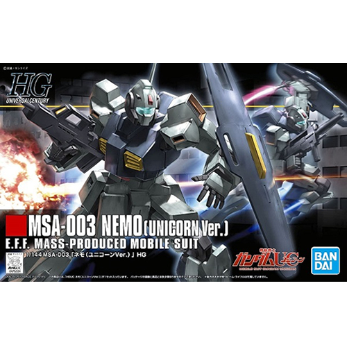 MSA-003 ネモ （ユニコーンVer.） （1/144スケール HGUC 140 機動戦士ガンダムUC 2156417）の商品画像