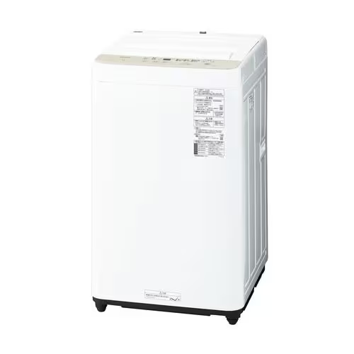 Panasonic 縦型全自動洗濯機 NA-F7B3-C （ライトベージュ） 洗濯機本体