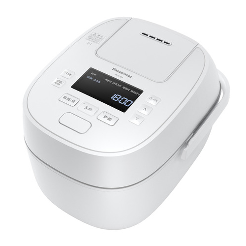 【美品】Panasonic 可変圧力IHジャー炊飯器 SR-W18A 10合炊き Panasonic Panasonic 可変圧力IHジャー炊飯器 SR-W18A-W おどり炊き