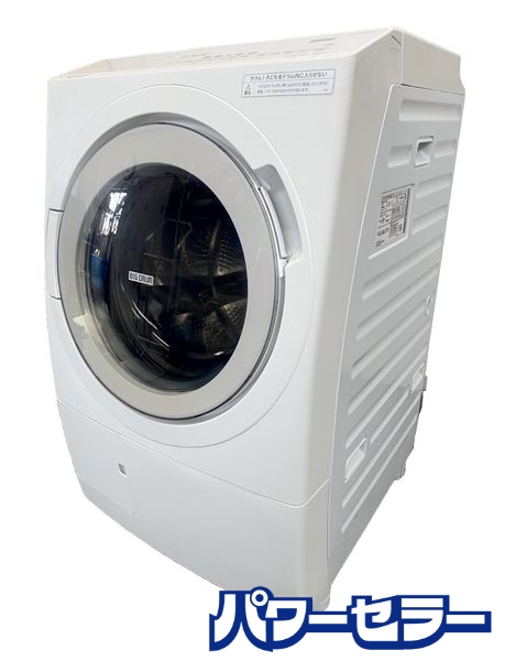 ビッグドラム ドラム式洗濯乾燥機 左開き BD-SX120HL（W） （ホワイト）