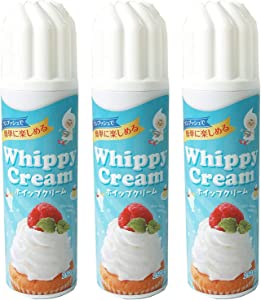  Belgium production spray whip cream 250g×3ps.@GS136958-3P