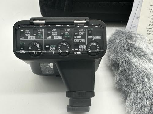  Sony (SONY) camera for Mike XLR adaptor kit single one directivity window screen attached XLR-K3M