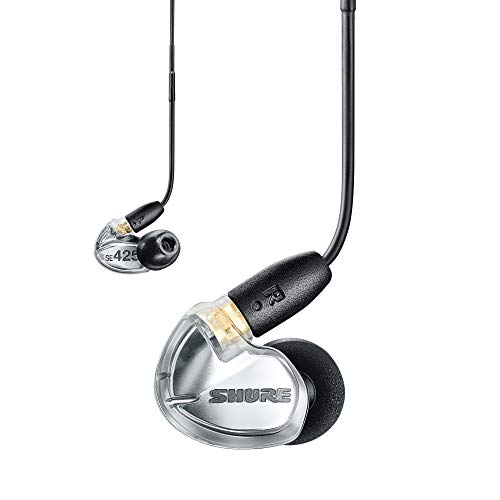 SHURE SE425-V＋UNI-A （メタリックシルバー） イヤホン本体の商品画像