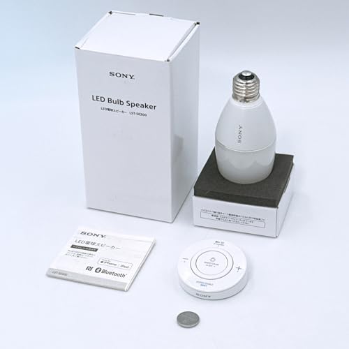 SONY LED電球スピーカー LST-SE300 （電球色） ×2個 LED電球