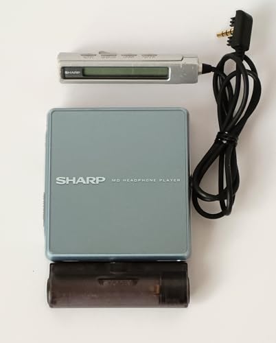 (未使用･未開封品)　SHARP　シャープ　MD-ST600-S　シルバー系　ポータブルMDプレーヤー　MDLP対応　（MD再生専用機/MDウォークマン） vf3p617 SHARP シャープ MD-ST600-S シルバー系 ポータブルMDプレーヤー
