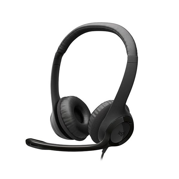 logicool ロジクール USB ヘッドセット H390RC ブラックの商品画像