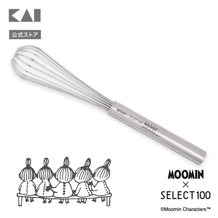 貝印 SELECT100×ムーミン スリムウィスク DH3207の商品画像