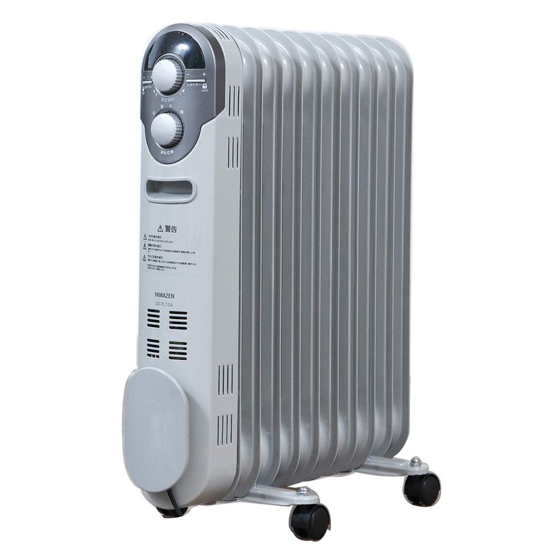 山善 マイコンオイルヒーター暖房器具YAMAZEN DO-TL125-W