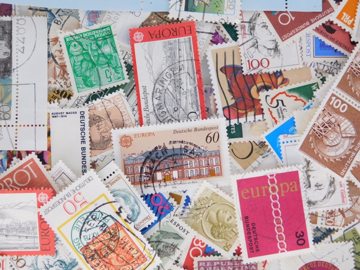 いろんな国の切手です、使用済みです 使用済み海外切手 アソートセット | こぐま舎