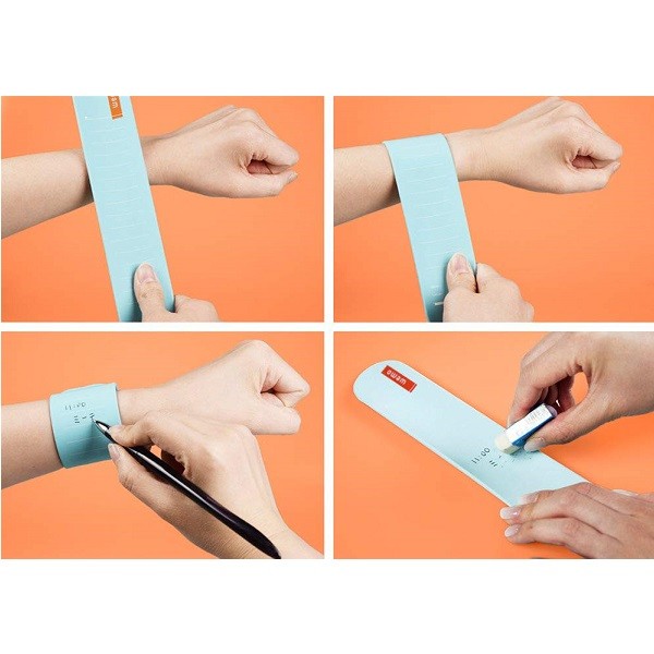  wearable memory wemo band type B-W white color ruler attaching Cosmo Tec ( juridical person sama sending speciality shop )