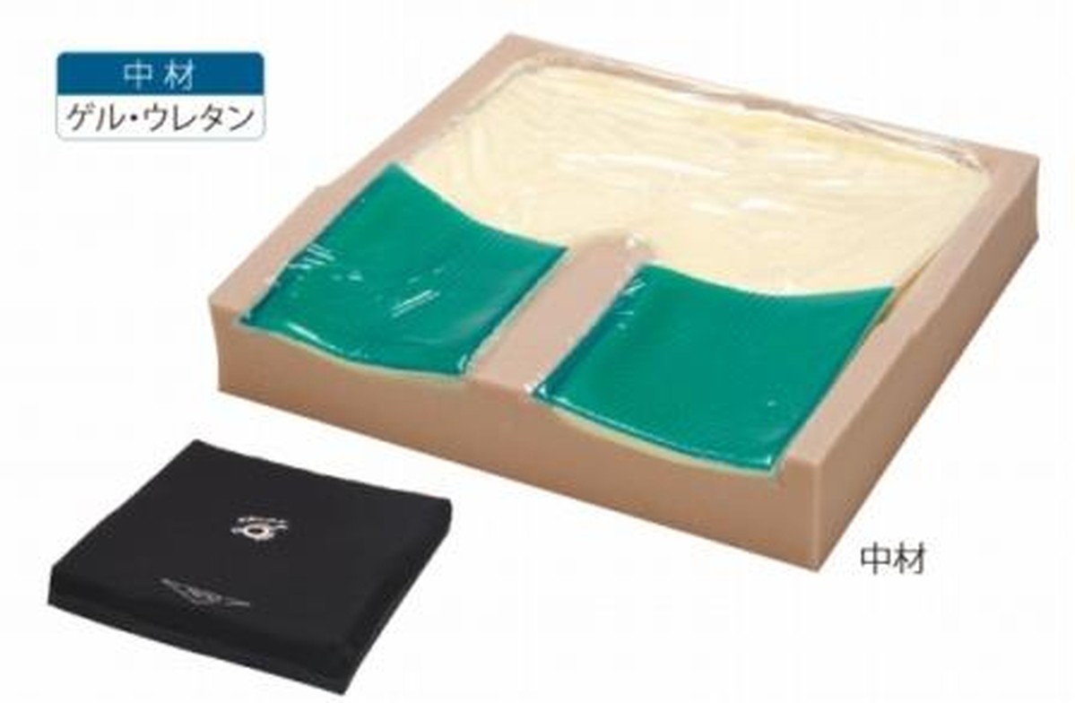 EXGEL EXGEL アウルREHA ハイ OWL22-BK1-4040 車椅子用クッション - 最