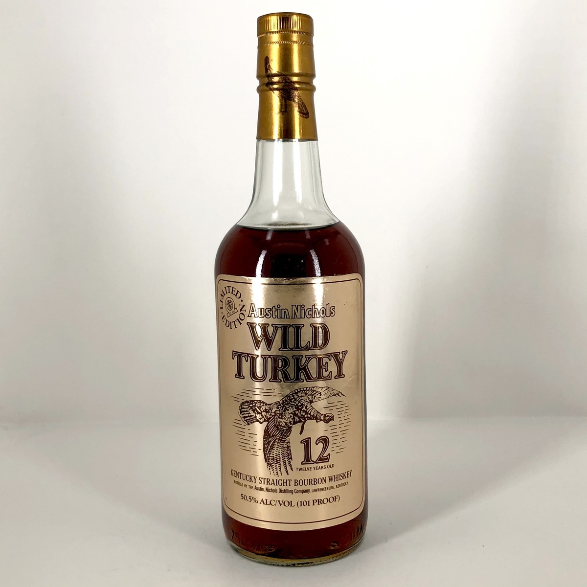 ワイルドターキー WILD TURKEY 12年 ゴールドラベル 750ml アメリカンウイスキー 古酒