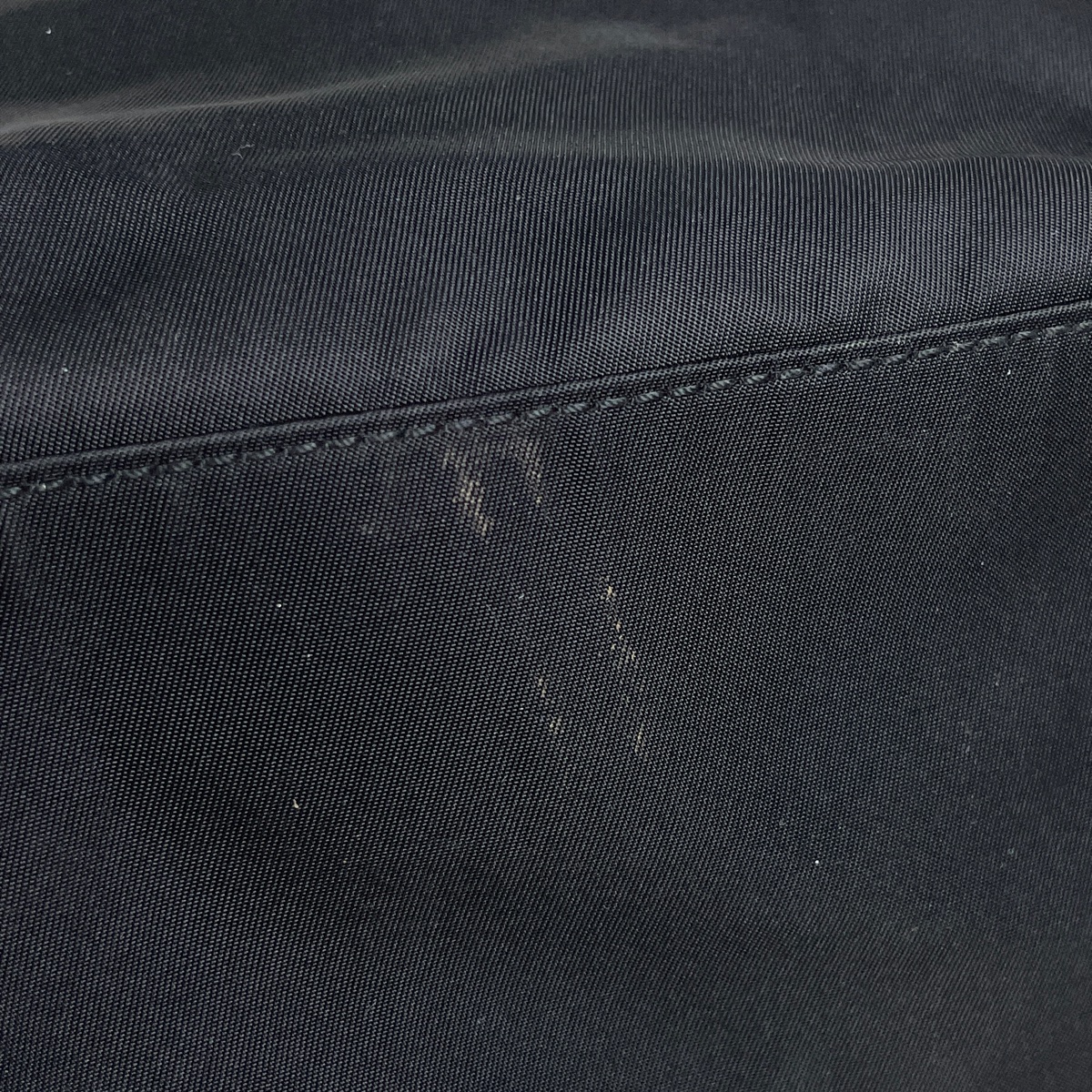  Prada PRADA Logo plate handbag 2WAY shoulder bag handbag nylon Nero ( black ) lady's used 