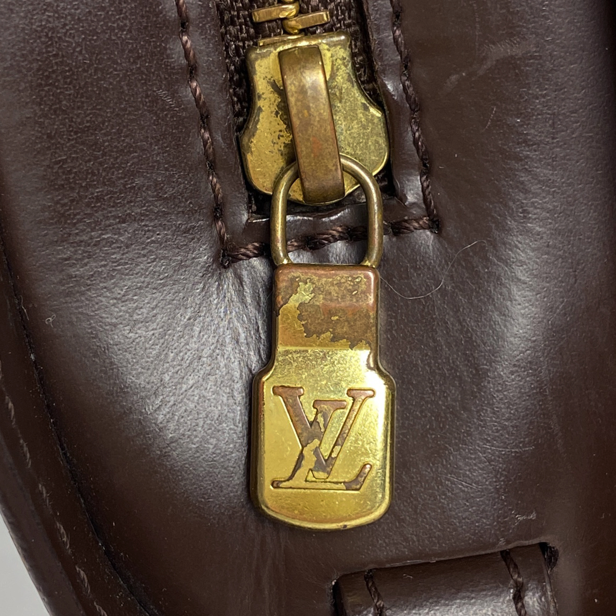  Louis * Vuitton Louis Vuitton солнечный Louis клатч в наличии ручная сумочка Damier Brown N51993 мужской б/у 