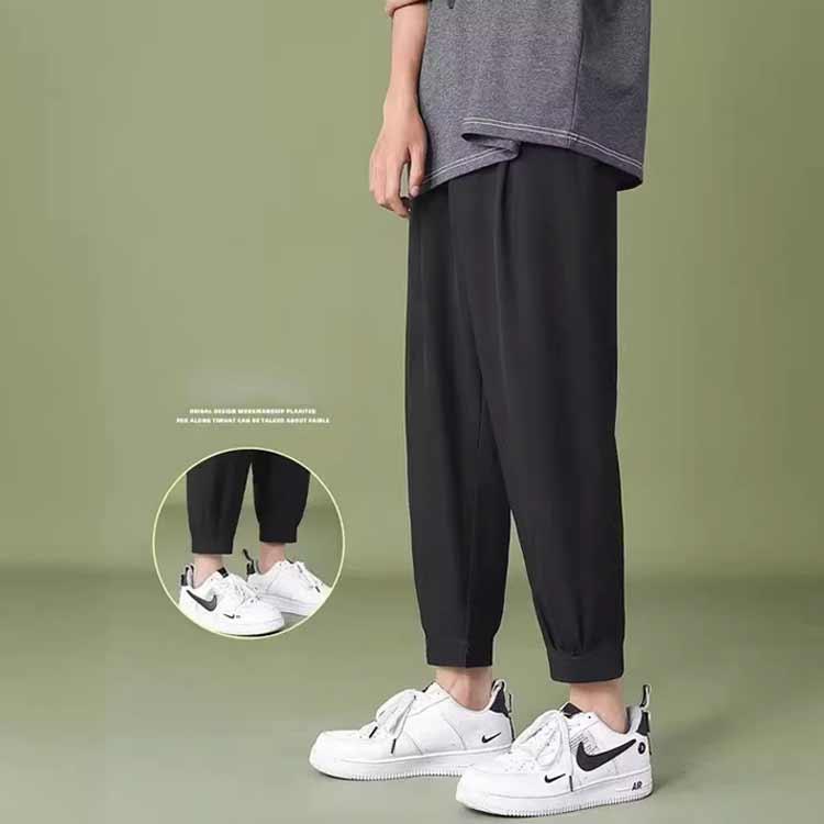  sports pa ntsu sports pa ntsu длинные брюки тренировочный брюки casual брюки брюки мужской мужской весна осень лето брюки 9 минут длина одноцветный мужчина брюки из твила 
