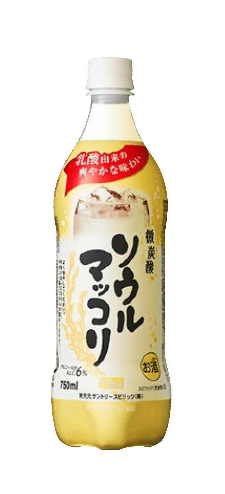 [15ps.@ till 1 packing . shipping ] Suntory soul makgeolli PET 750ml