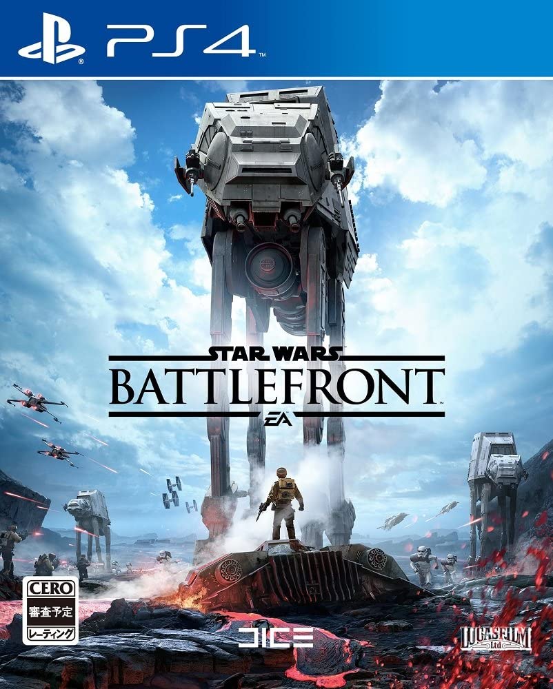 [ бесплатная доставка ][ б/у ]PS4 PlayStation 4 Star Wars Battle передний 
