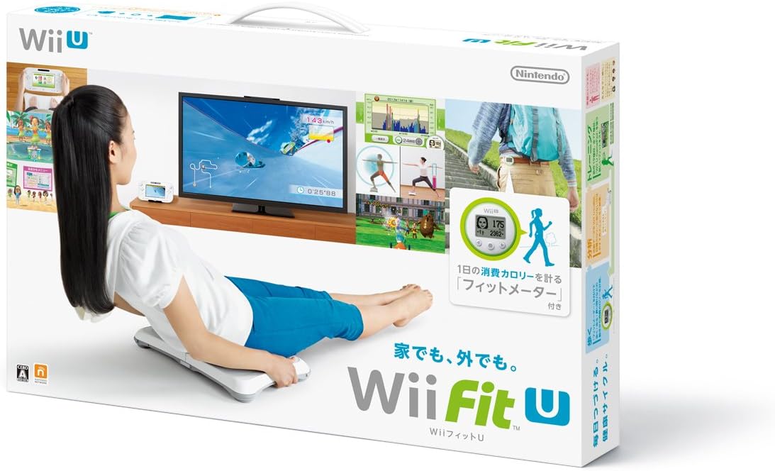 WiiU】Wii Fit U バランスWiiボード (シロ)＋フィットメーター
