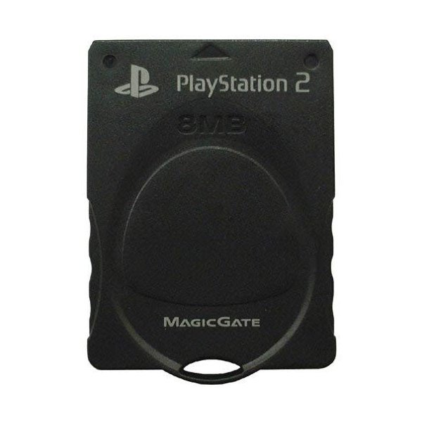 ケムコ 【PS2】 PlayStation2専用 MEMORY CARD フラットブラック プレイステーション2用ソフトの商品画像