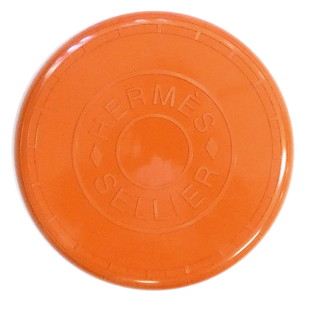  прекрасный товар Hermes фрисби HERMES пластик собака для собака для uf Serie 23cmf- orange H800544E JJS04832