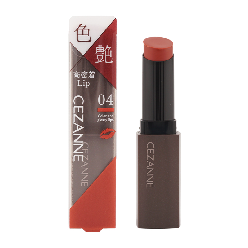 CEZANNE セザンヌ リップカラーシールド 3.7g （04 メロウピンク） ×1本 口紅の商品画像