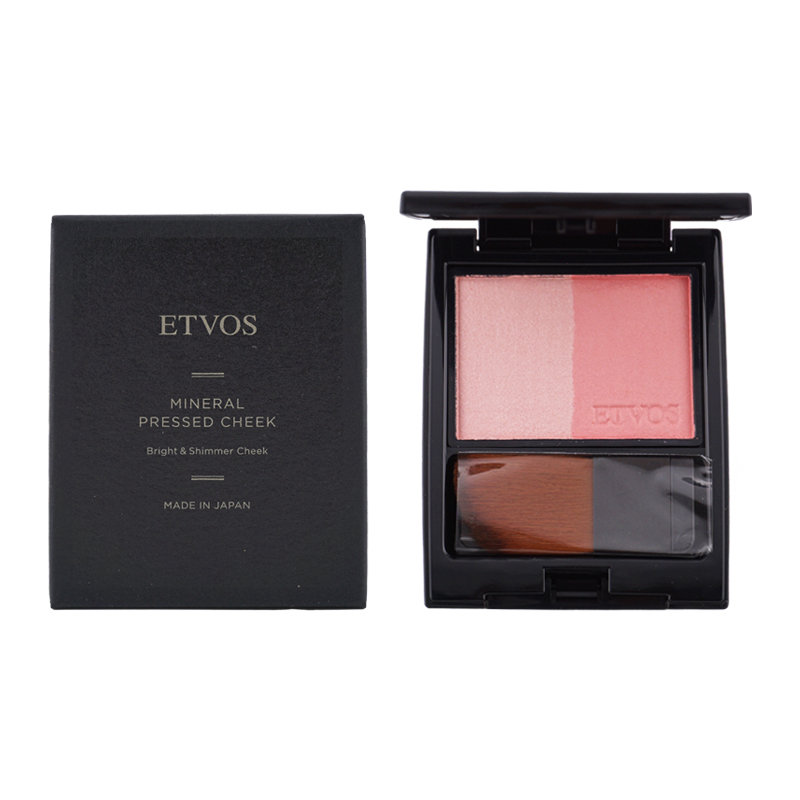 ETVOS ミネラルプレストチーク 4.5g（シェリーコーラル）の商品画像