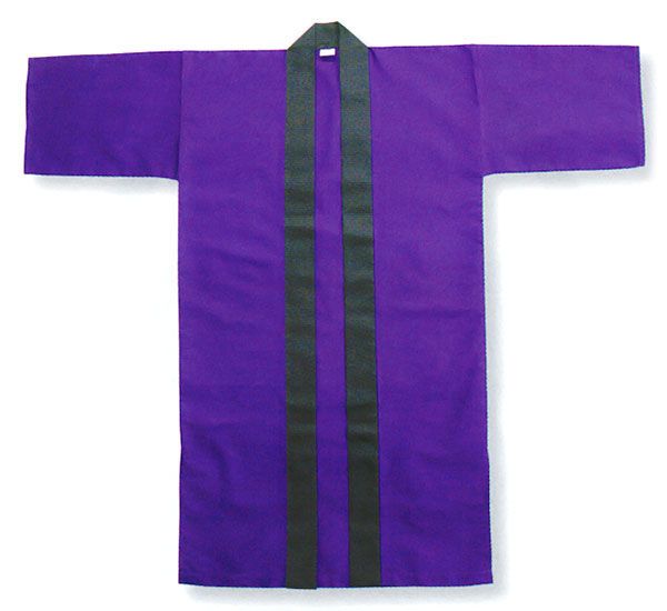 祭り 半纏 長 法被 はっぴ 無地 メンズ レディース イベント 袢天 祭