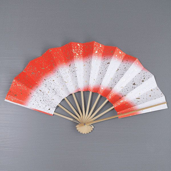 舞扇子 舞踊 扇子 化粧箱入り 舞扇 踊り 祭り 日本舞踊 日舞 緋色 白