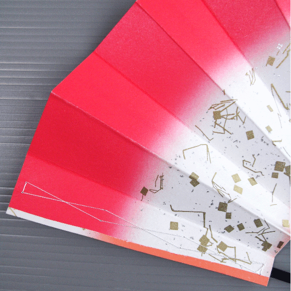 舞扇子 舞踊 扇子 化粧箱入り 舞扇 踊り 祭り 日本舞踊 日舞 緋色 白