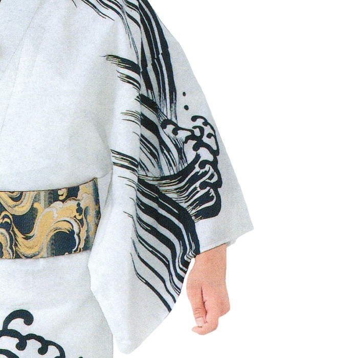 浴衣 ゆかた レディース メンズ 盆踊り 祭り ユカタ 踊り 絵羽浴衣 白