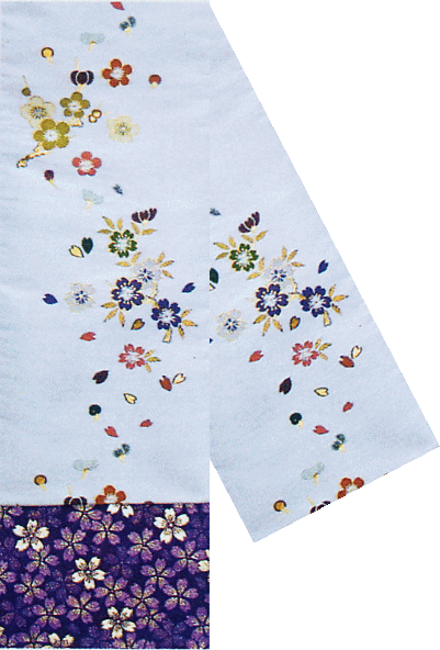 半幅帯 半巾帯 4寸帯 踊り 帯 半幅 浴衣 リバーシブル 幅17cm 長尺 白 梅 桜 Nmd 3929 カメヤダイレクト 通販 Yahoo ショッピング