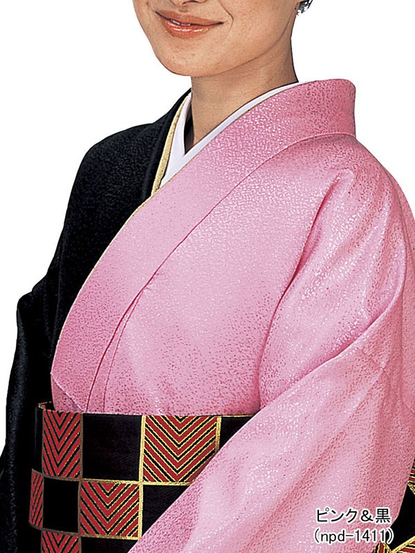 色無地 着物 着尺 片身替わり 綸光 踊り 舞台 日本製 色無地半反×2