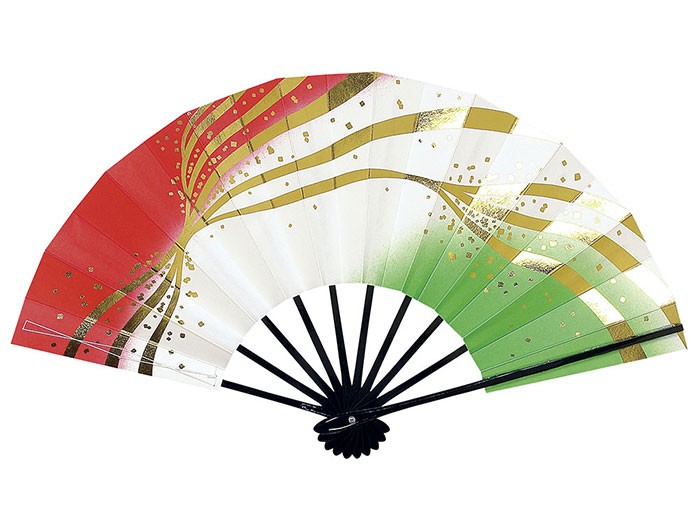 舞扇子 舞踊 扇子 化粧箱入り 舞扇 踊り 祭り 日本舞踊 日舞 黒骨 赤