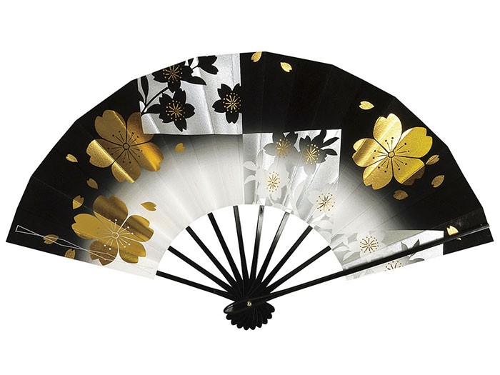 舞扇子 舞踊 扇子 化粧箱入り 舞扇 踊り 祭り 日本舞踊 日舞 黒骨 黒