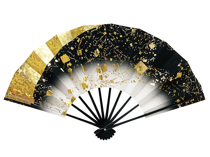 舞扇子 舞踊 扇子 化粧箱入り 舞扇 踊り 祭り 日本舞踊 日舞 黒骨 黒