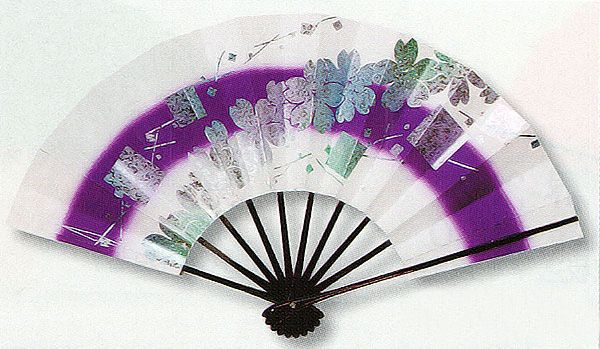 舞扇子 舞踊 扇子 化粧箱入り 舞扇 踊り 祭り 日本舞踊 日舞 桜 紫