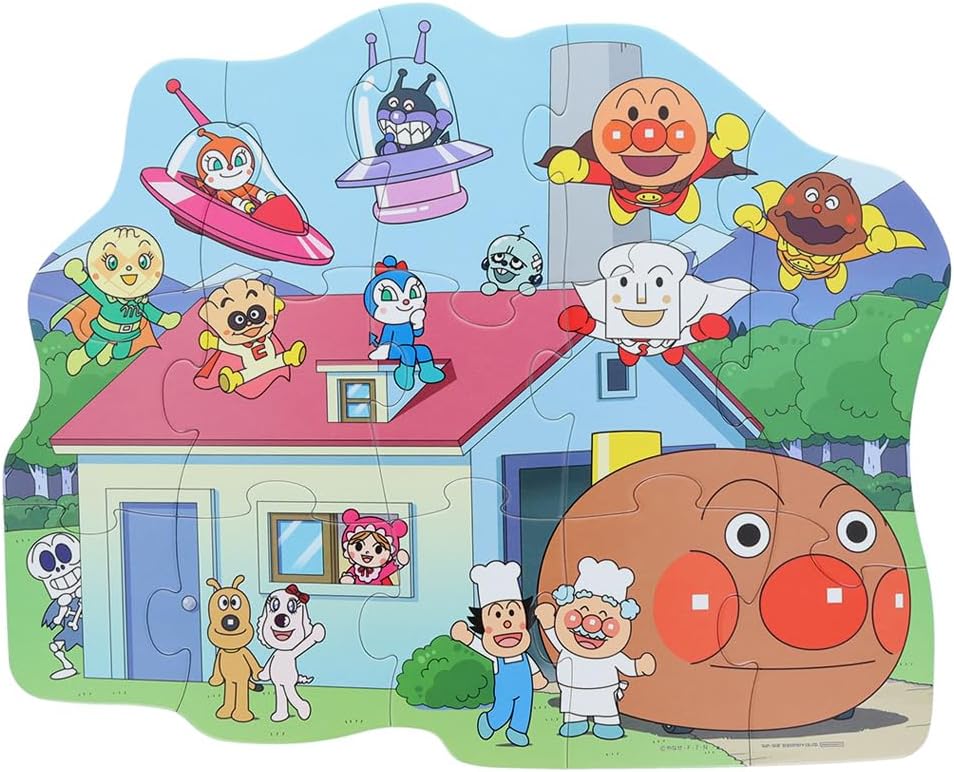  Soreike! Anpanman впервые .. составная картинка Step3....(15 деталь / примерно A3 размер отделка .)(5280009E)