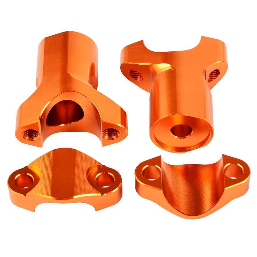 Nicecnc handlebar riser clamp for ktm sx sxf 125 250 350 450 150 2016 2017 2018 2019 2020 motorcycle accessory parts 